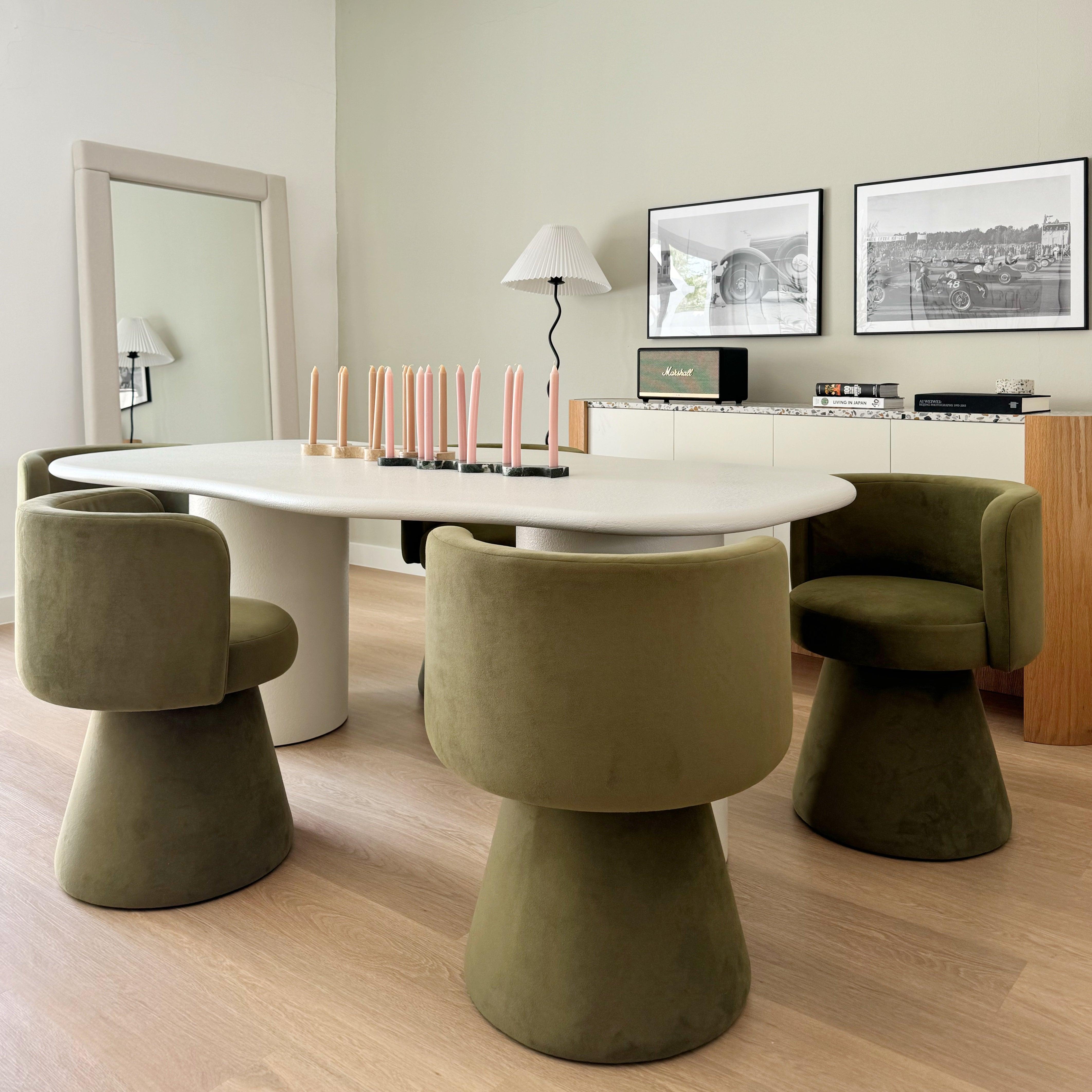 Oval Cloud Dining Table