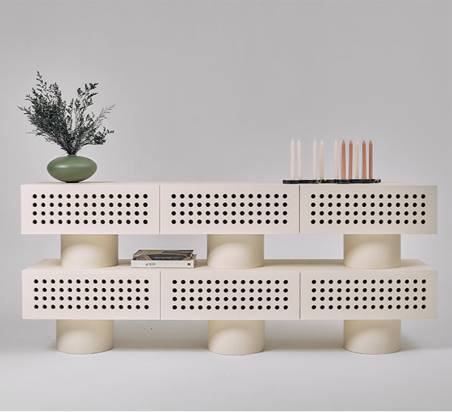 Double Level Pory Cabinet