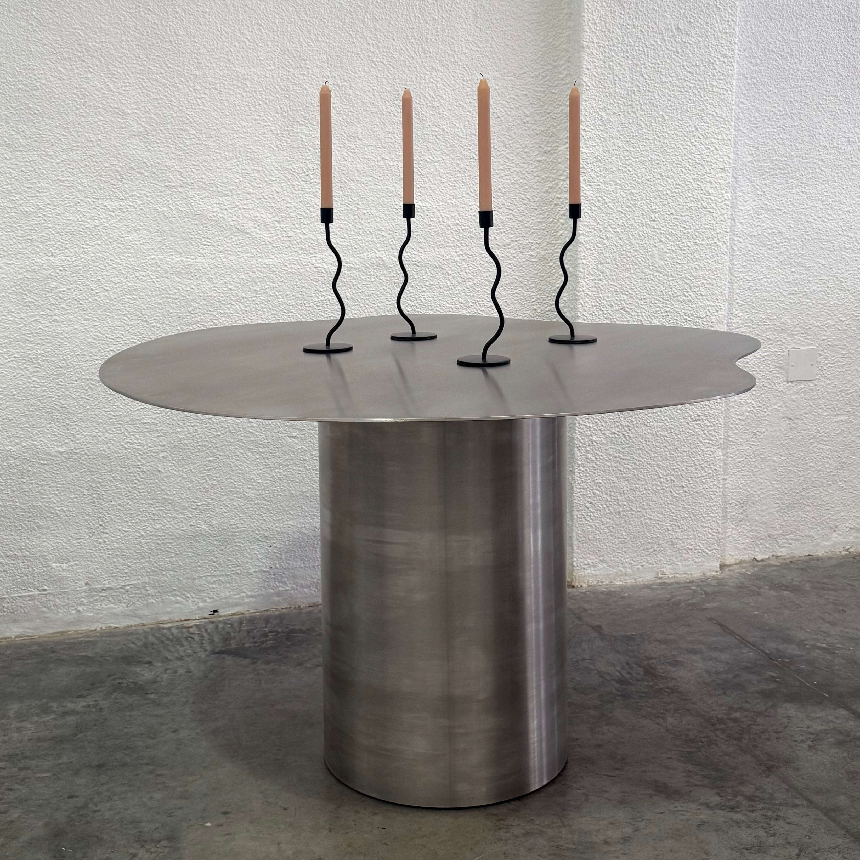 Cloud Dining Table - Stainless Steel