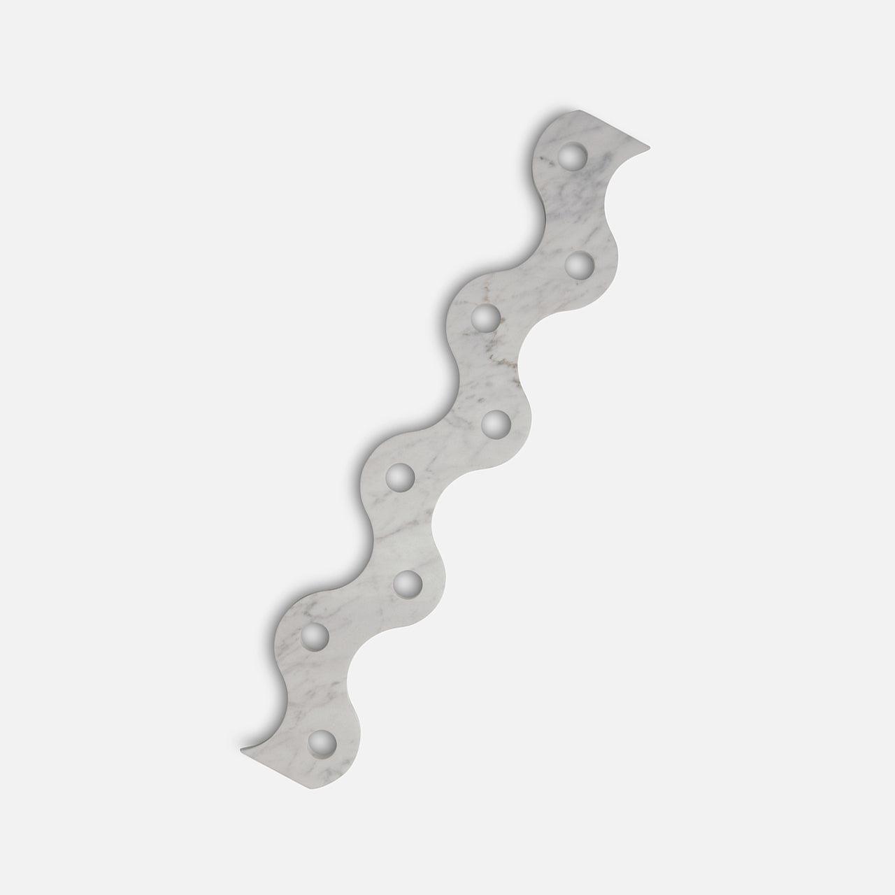 Tangle 8 - White Marble