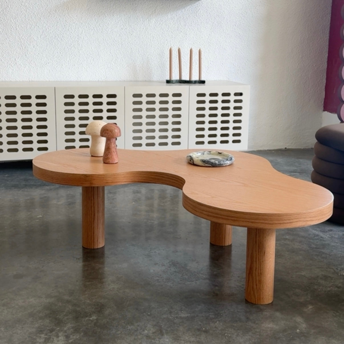 Oak Wave Table