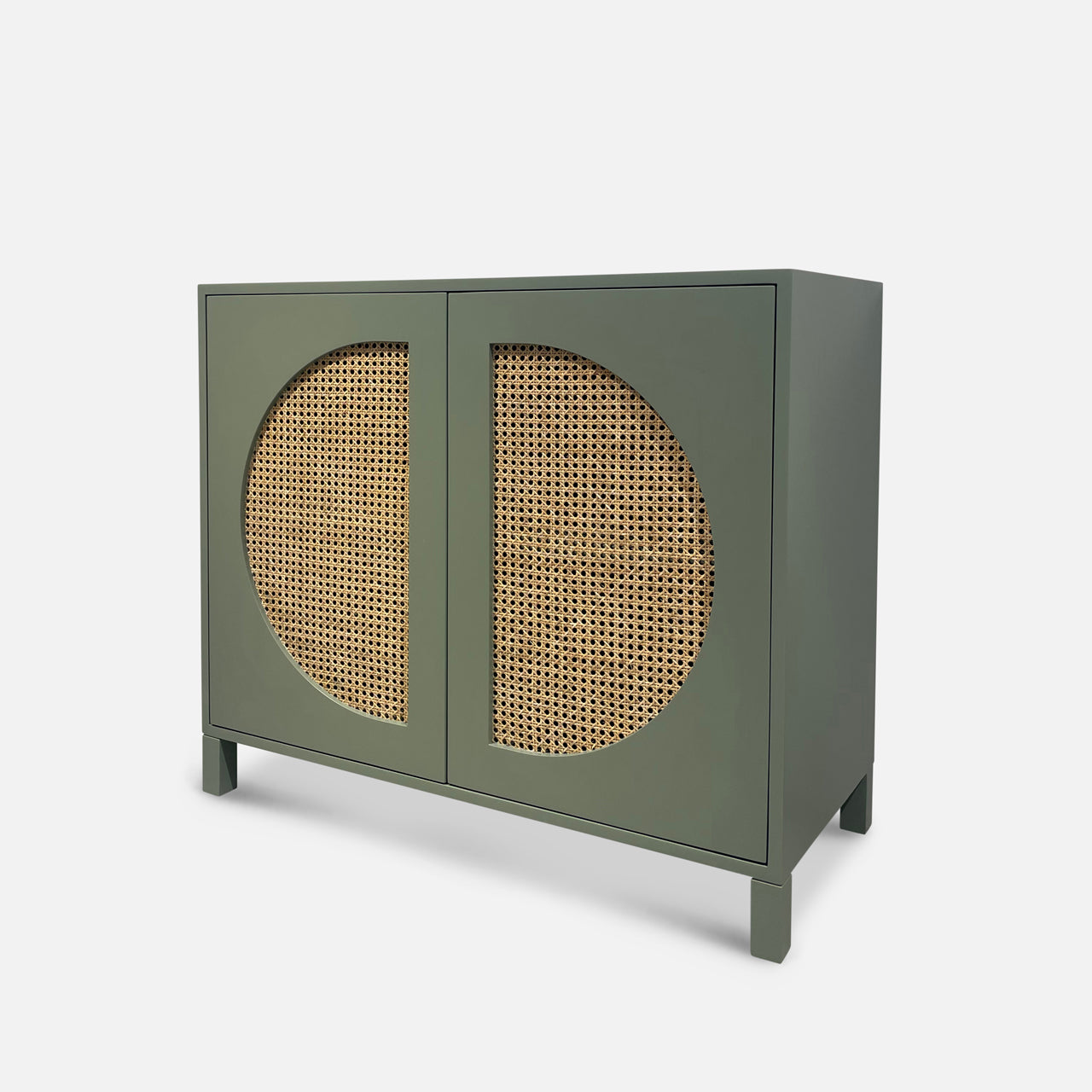 Cane Cabinet - 2 doors