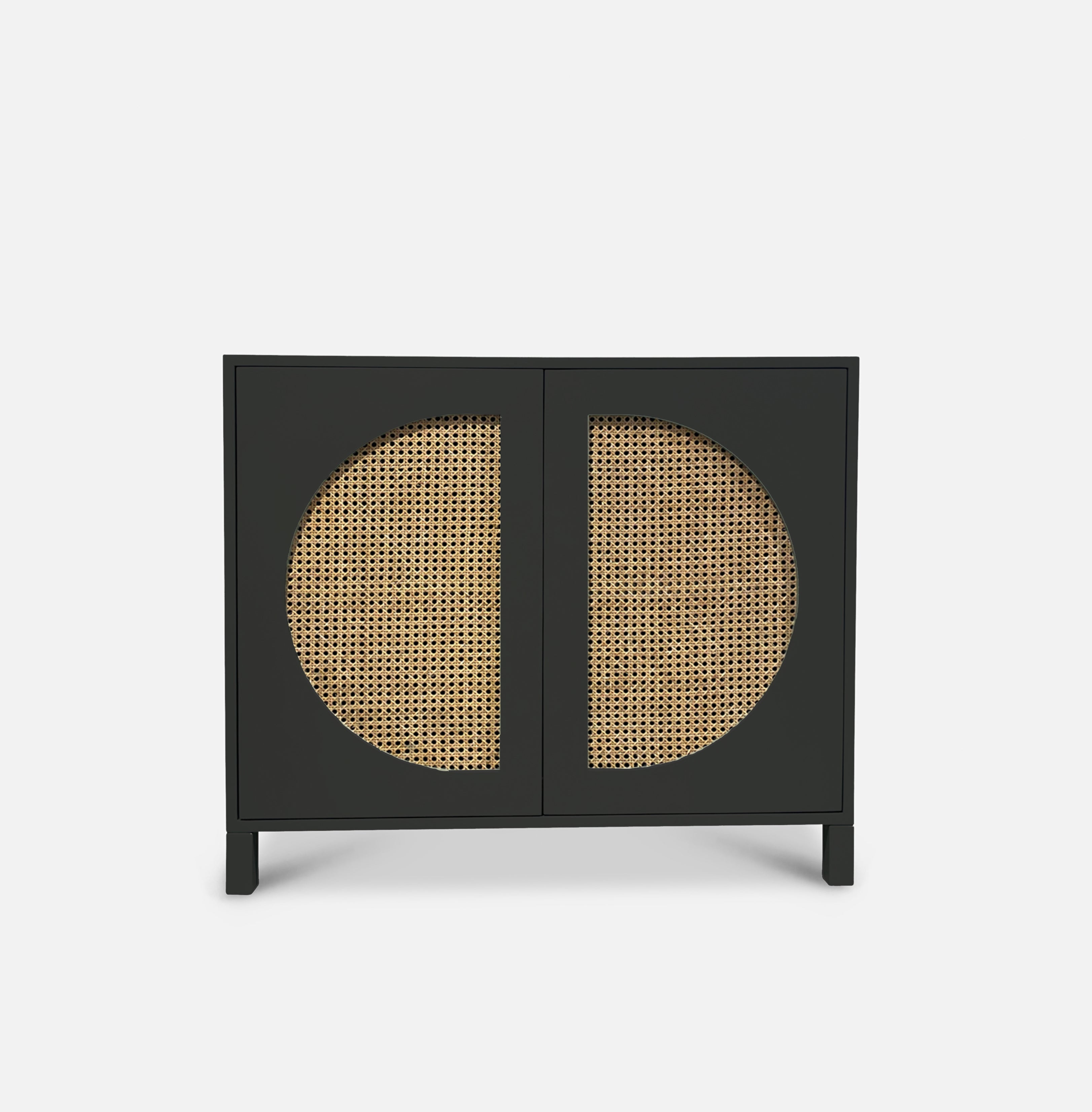 Cane Cabinet - 2 doors