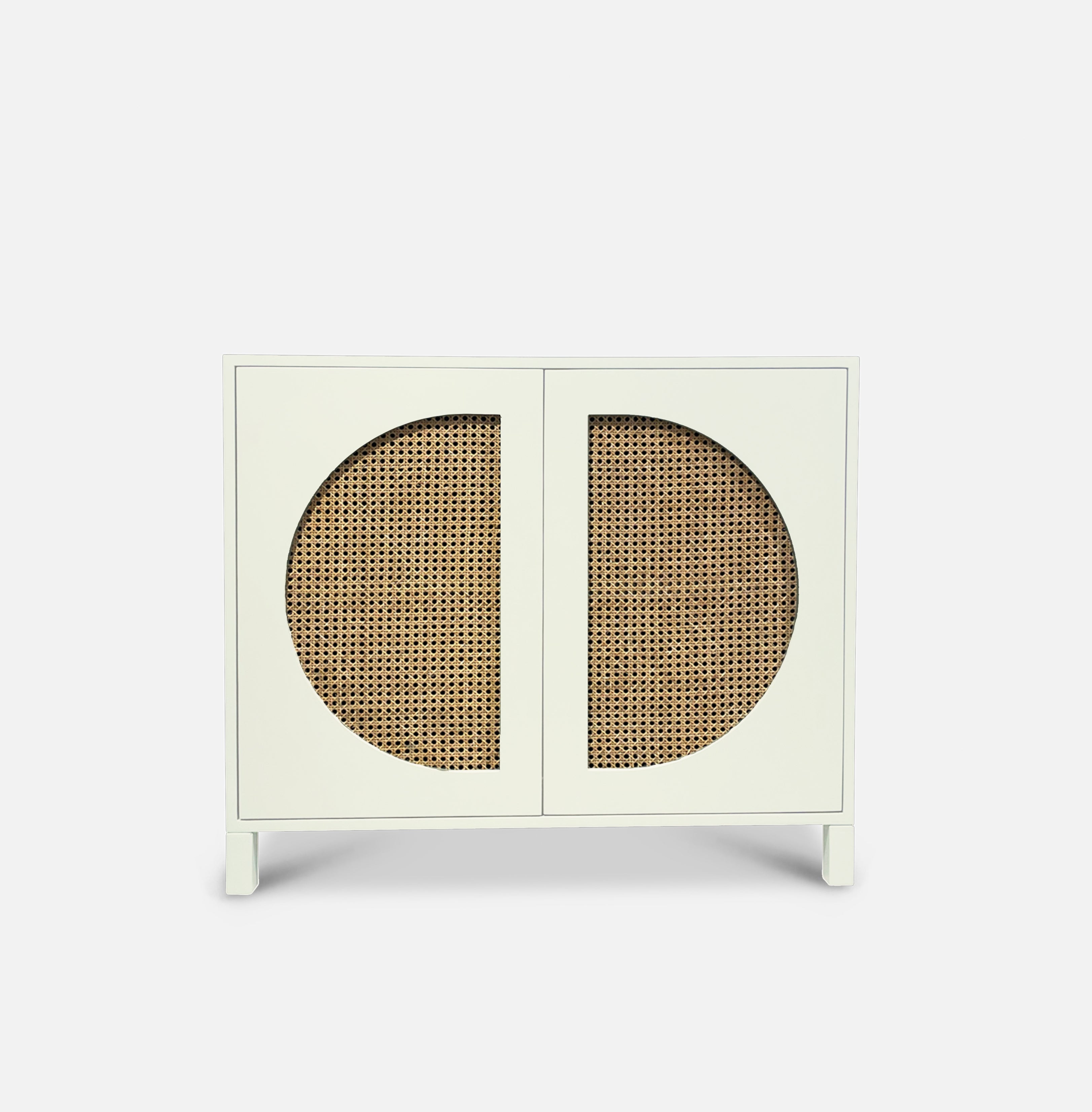 Cane Cabinet - 2 doors