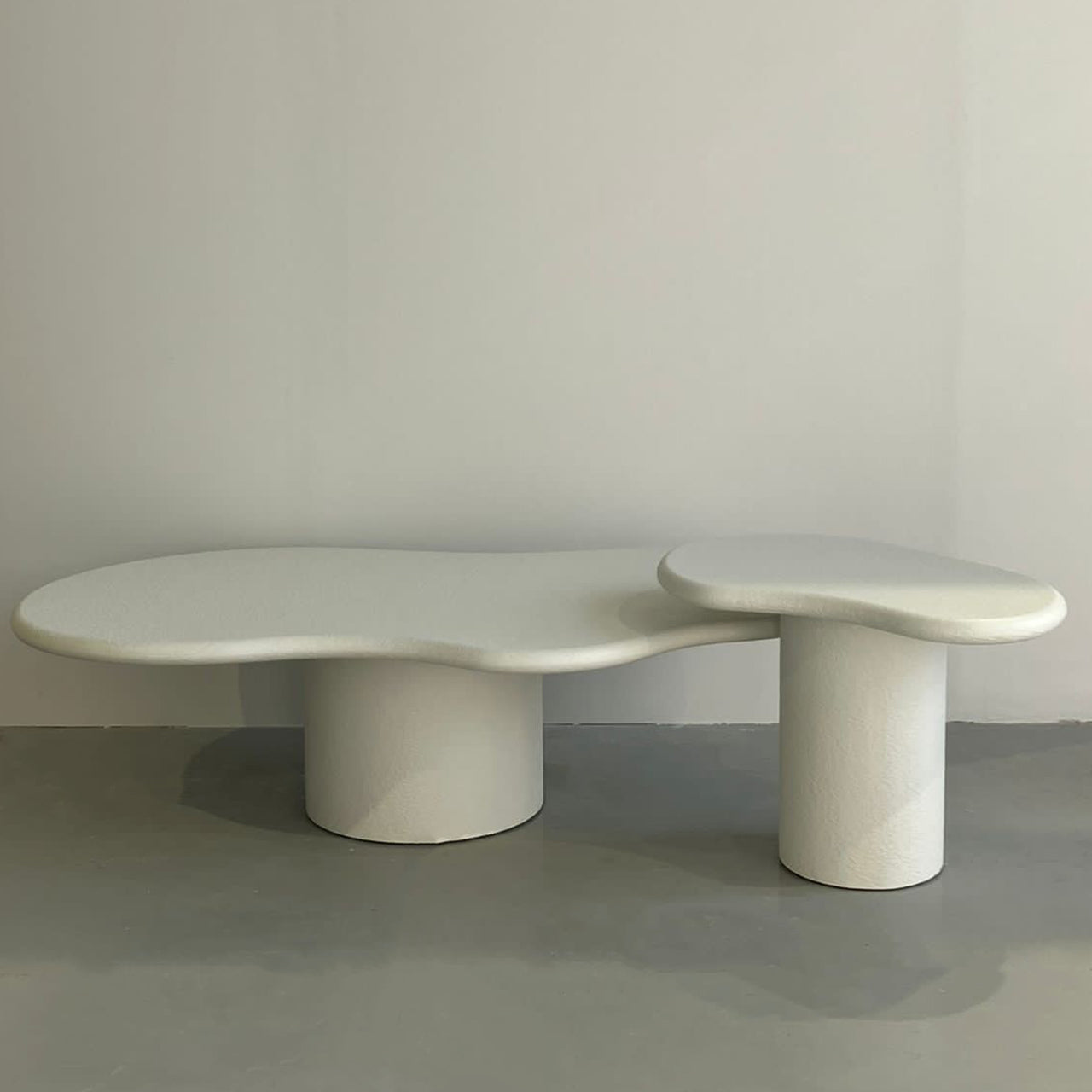 Wave Side Table - Plaster