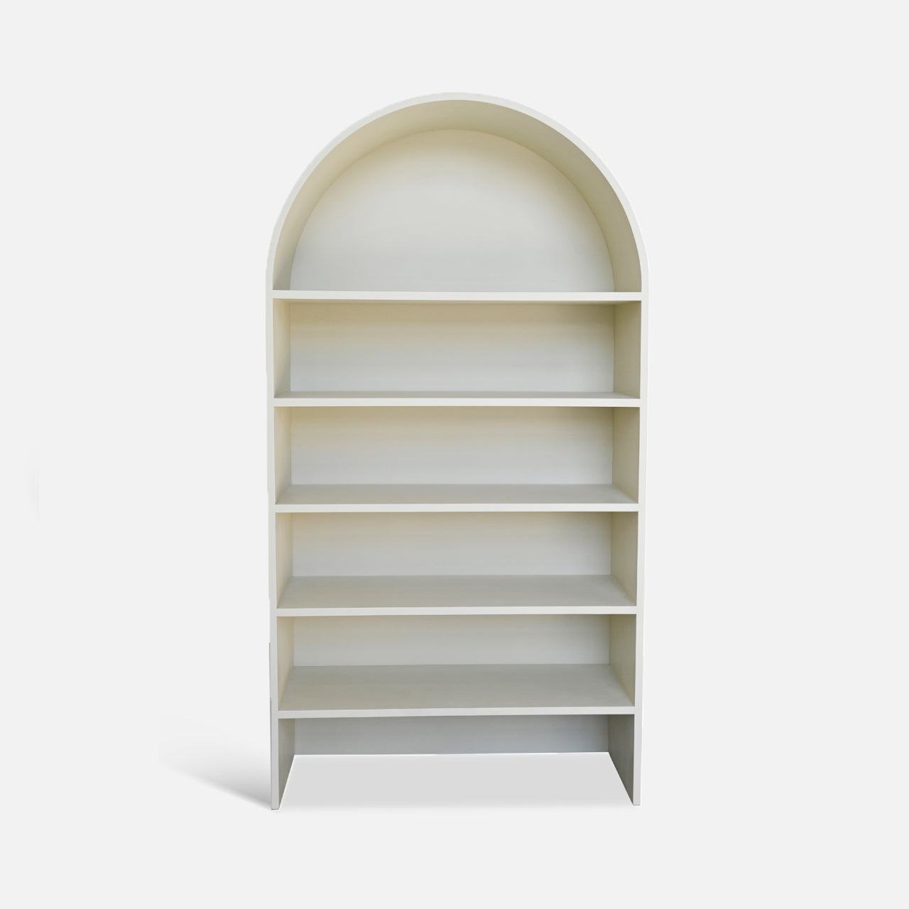 Arch Shelving Unit - Plaster Finish