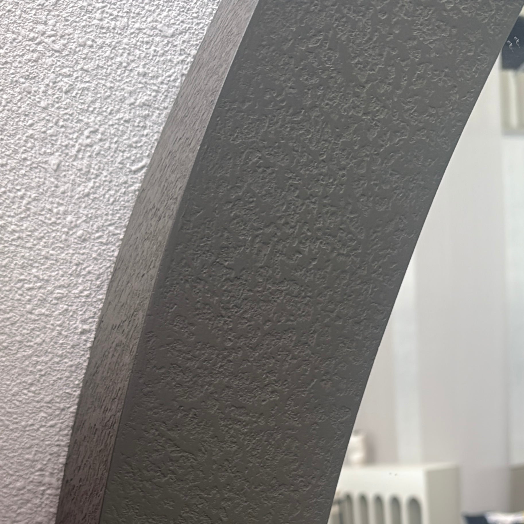 Giant Circle Mirror - Plaster Finish