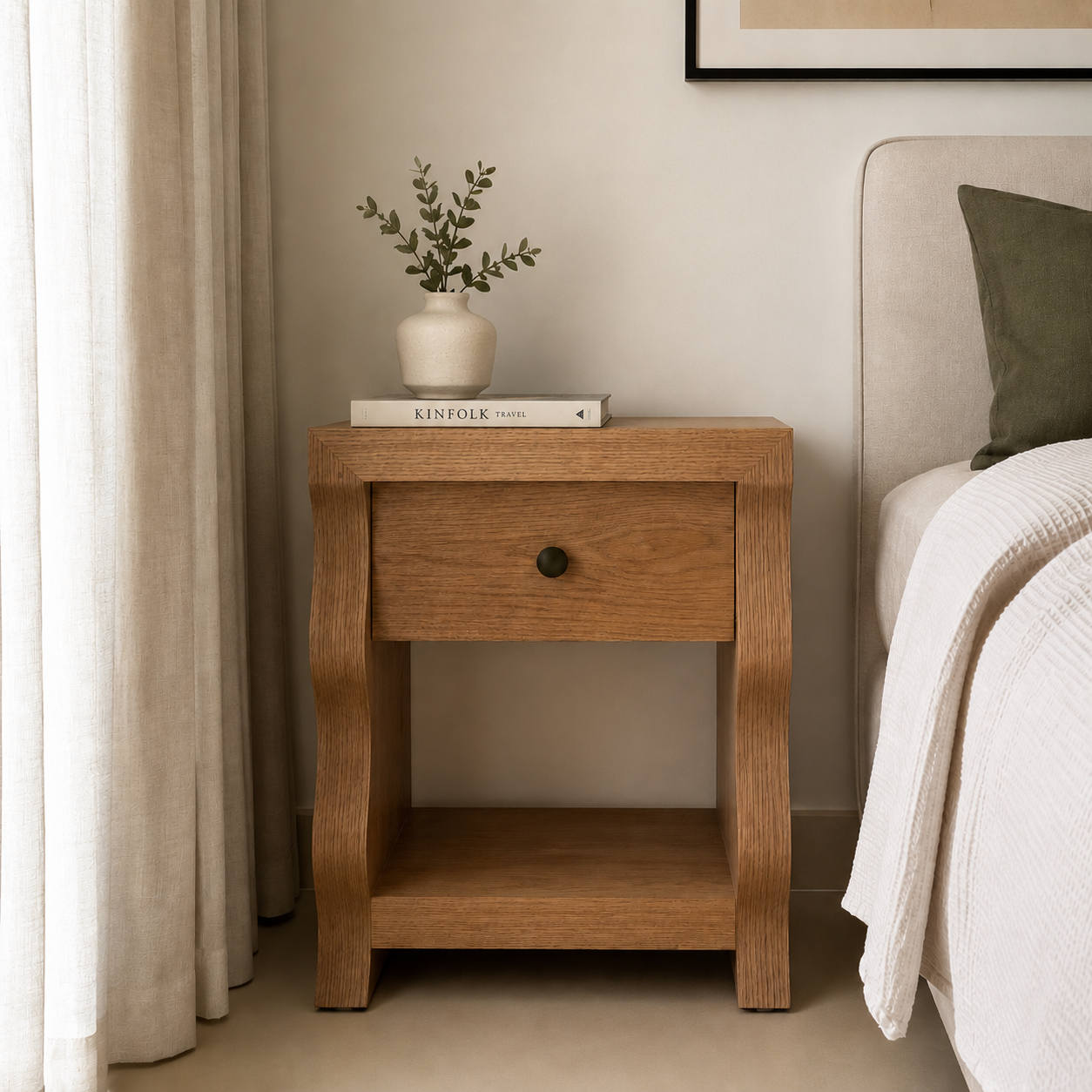 Wiggle Bedside Table