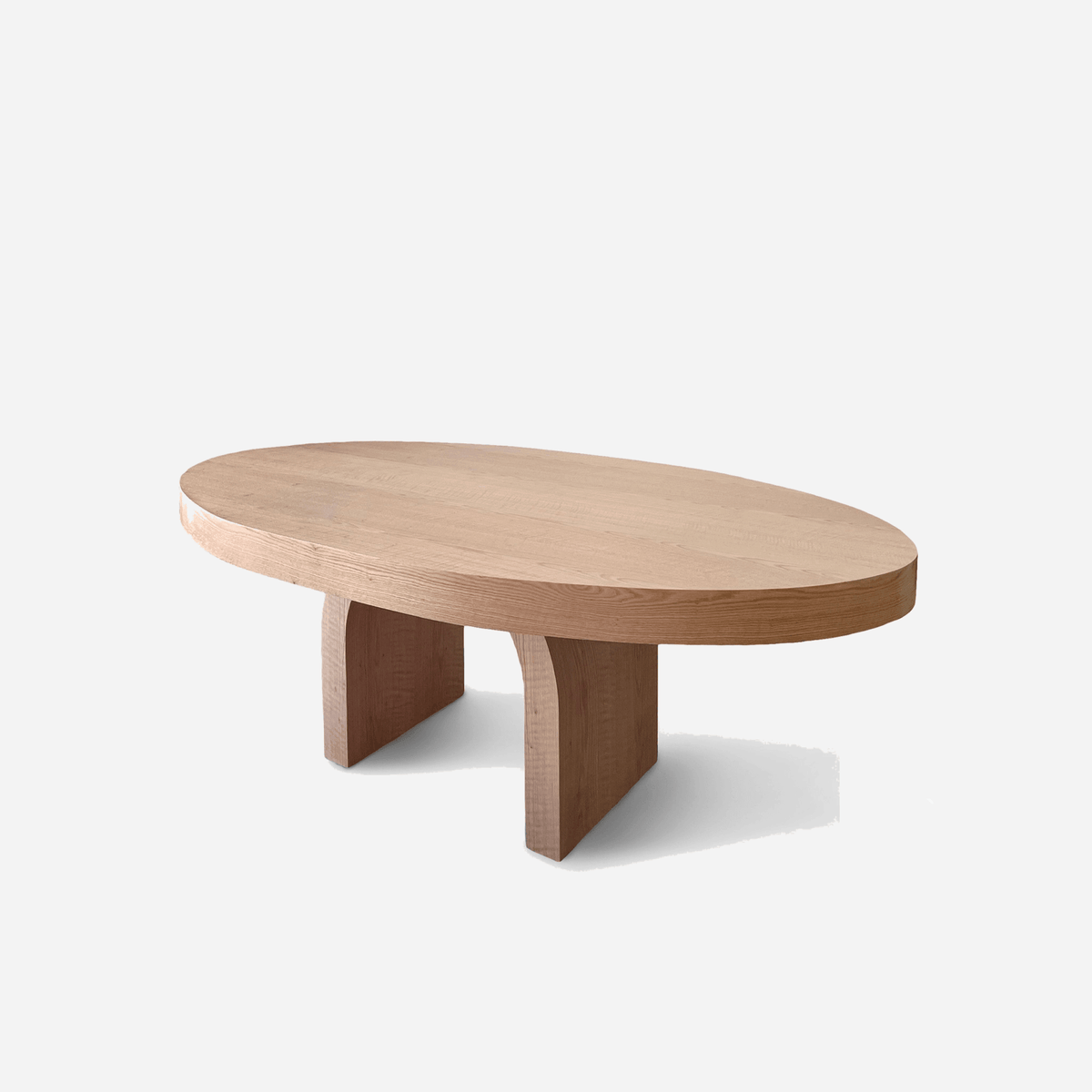 Oak Wood Oval Dining Table | Home Figures